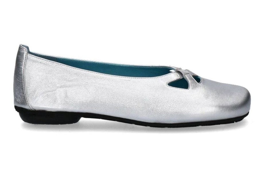 Damen Thierry Rabotin Ballerinas | Thierry Rabotin Ballerina Gillian Silver