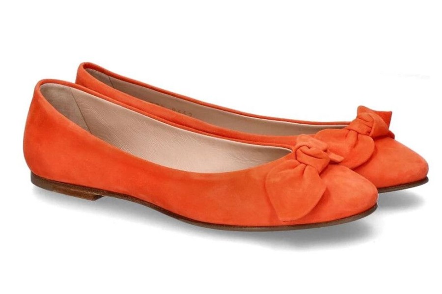 Damen Unu00fctzer Ballerinas | Unu00Fctzer Ballerina Camoscio Arancio