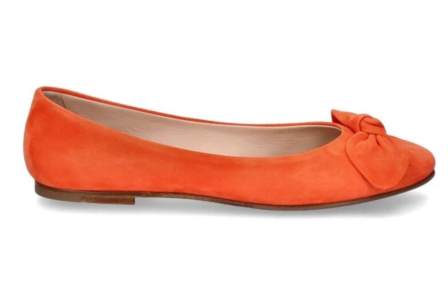 Damen Unu00fctzer Ballerinas | Unu00Fctzer Ballerina Camoscio Arancio