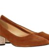 Damen Brunate Pumps | Brunate Pumps Camoscio Brandy Gallic Bronzo (39U00Bd)