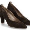 Damen dirndl + bua Dirndl Schuhe | Dirndl + Bua Pumps Antikbock Moor (38U00Bd)