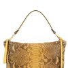 Damen Carol J. Taschen | Carol J. Tasche Pithon Dollaro Ocra