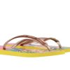 Damen Havaianas Pantoletten | Havaianas Zehenstegsandale Slim Tropical Light Yellow (41-42)