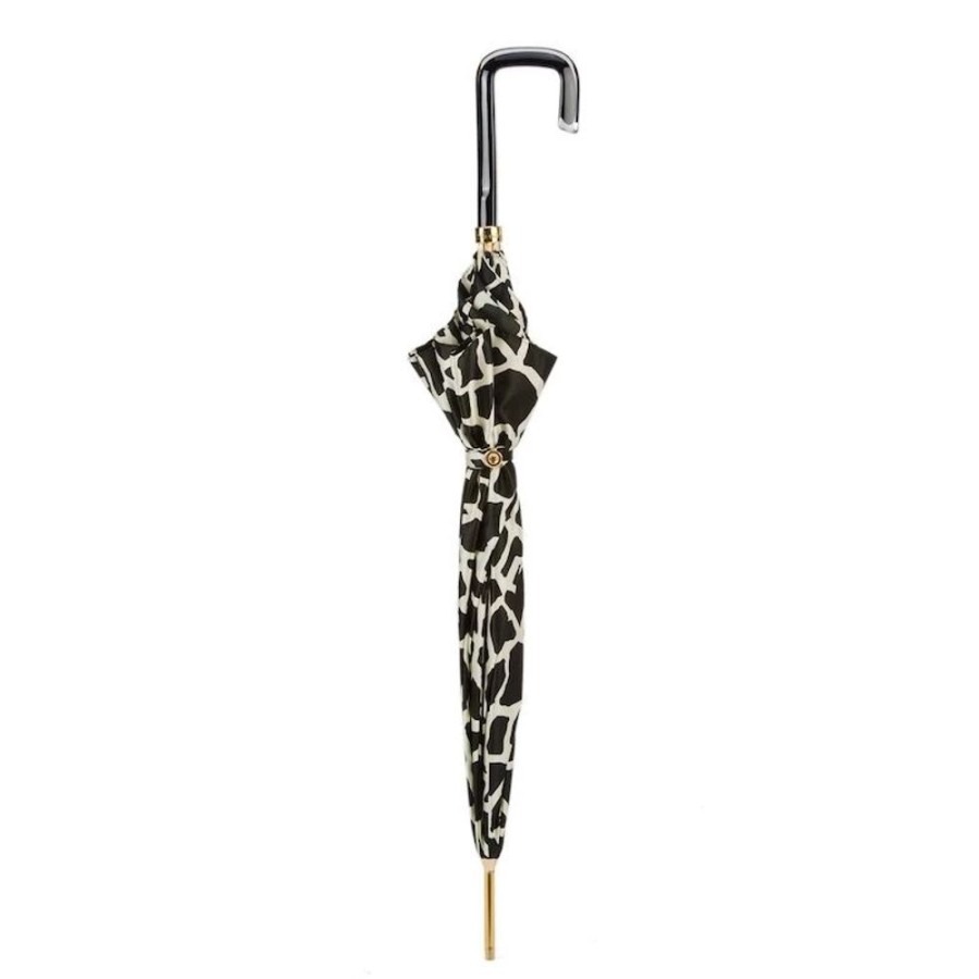 Damen Pasotti Regenschirme | Pasotti Regenschirm Giraffe Nero