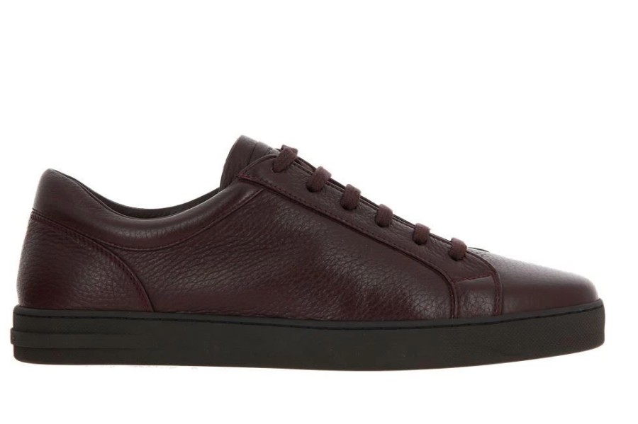 Herren Moreschi Sneakers | Moreschi Sneaker Gefu00Fcttert Cervo Bordo (40)