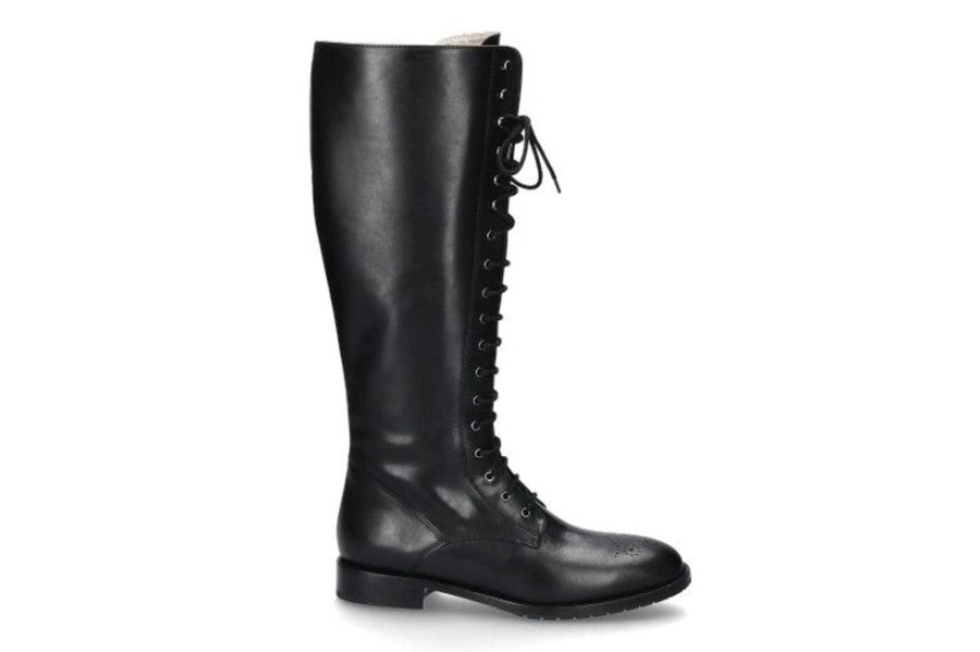 Damen dirndl + bua Stiefel | Dirndl + Bua Stiefel Bulgaro Schwarz