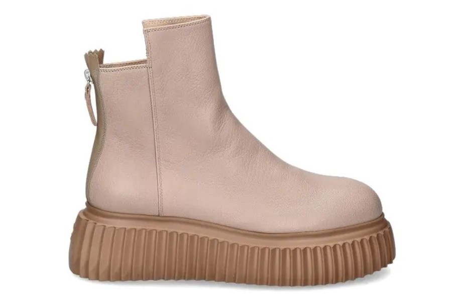 Damen AGL Attilio Giusti Leombruni Booties | Agl Attilio Giusti Leombruni Boots Mally Beige Delice- Rosa