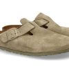 Herren Birkenstock Offene Schuhe | Birkenstock Clogs Boston Schmal -Faded Khaki