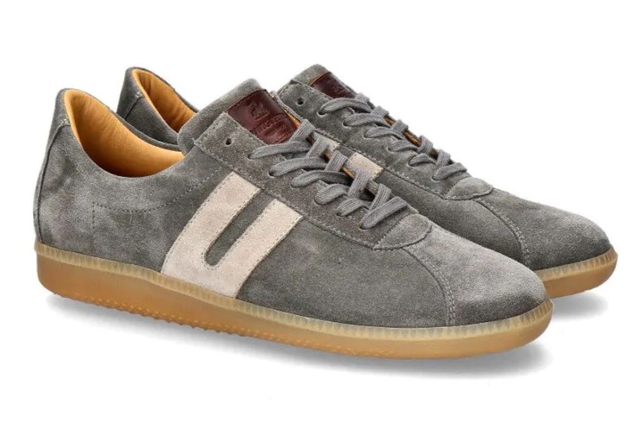 Herren Ludwig Reiter Sneakers | Ludwig Reiter Sneaker Trainer Velours- Olivegrey/ Sand