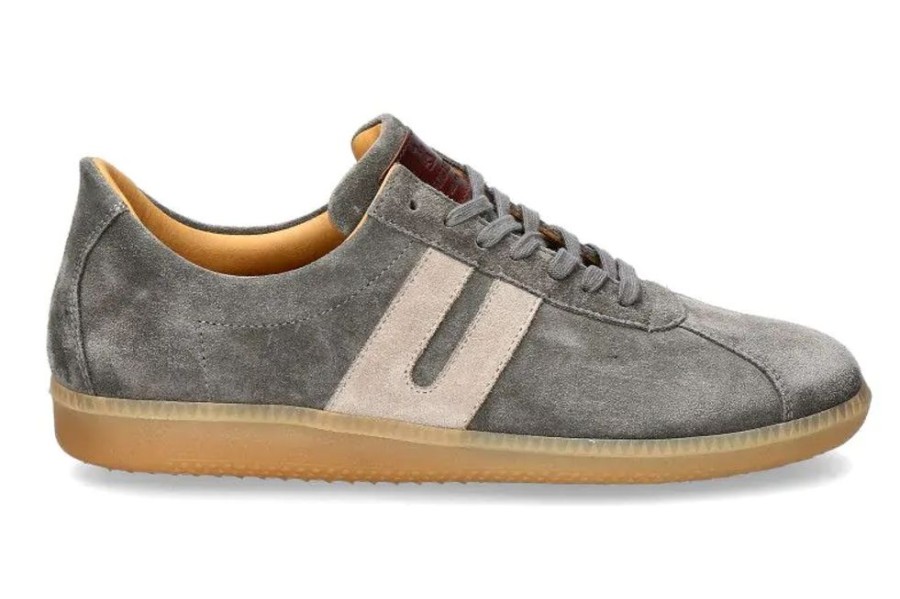 Herren Ludwig Reiter Sneakers | Ludwig Reiter Sneaker Trainer Velours- Olivegrey/ Sand