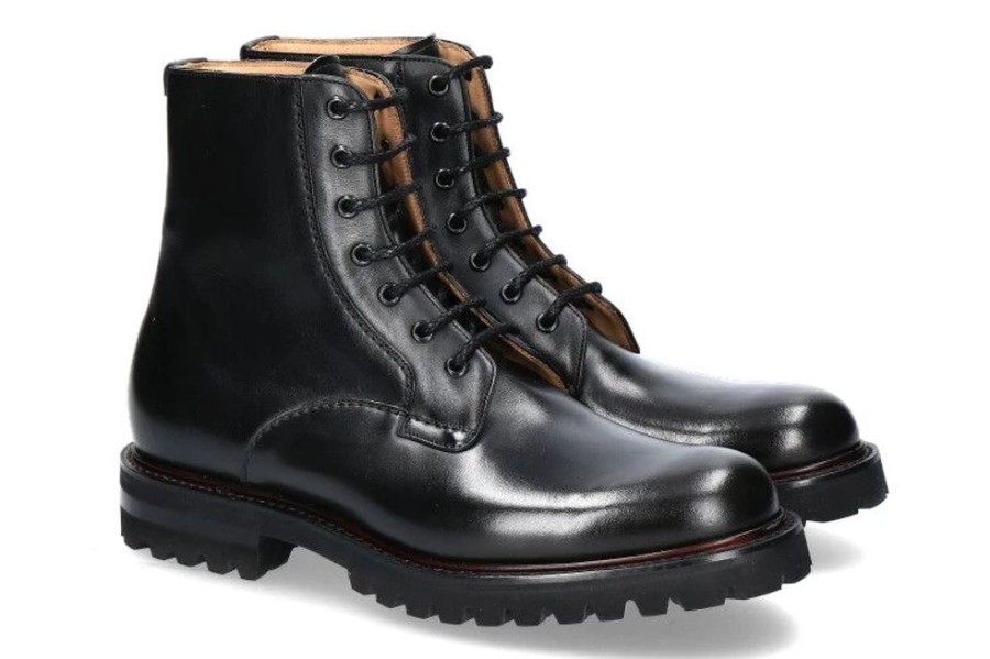 Herren Church's Stiefeletten / Stiefel | Church'S Stiefelette Coalport 2 Calf- Black Fume'