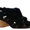 Damen Vicenza Sandalen | Vicenza Sandalette Bordado Preto Atanado Preto (39)