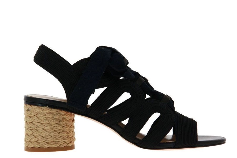 Damen Vicenza Sandalen | Vicenza Sandalette Bordado Preto Atanado Preto (39)