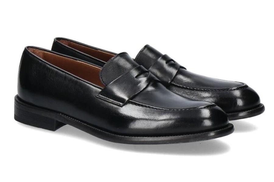 Herren Flecs Slippers | Flecs Loafer Bufalo Nero