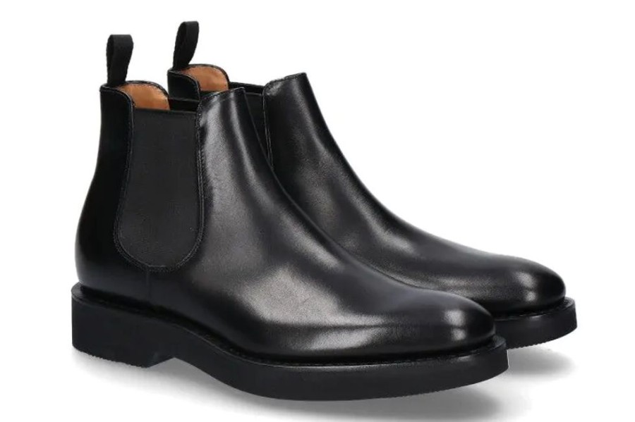 Herren Church's Stiefeletten / Stiefel | Church'S Chelsea Boots Amberley L Calf Black