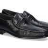 Herren Moreschi Slippers | Moreschi Slipper Saratoga Calf Nero (44U00Bd)