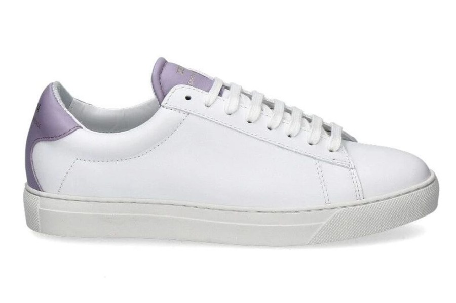 Damen Zespa Sneaker | Zespa Sneaker Woman Apla Nappa White Lavander