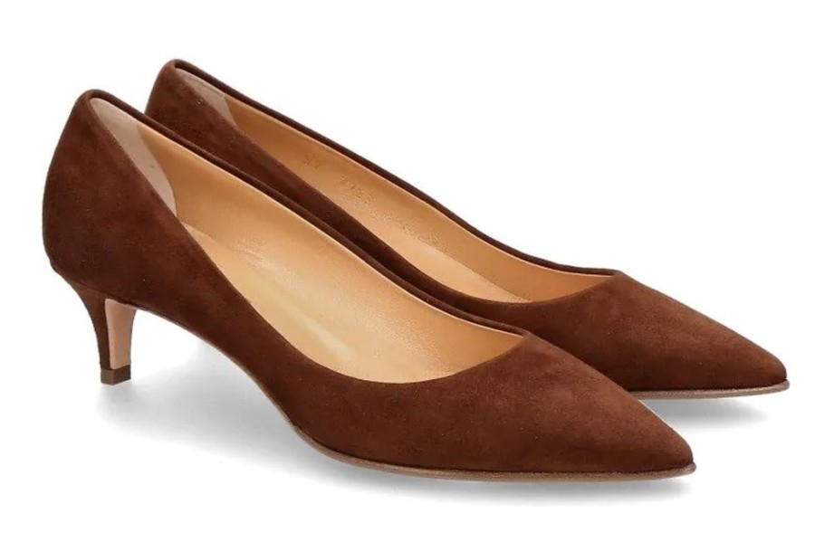 Damen Unu00fctzer Pumps | Unu00Fctzer Pumps Camocscio Cognac