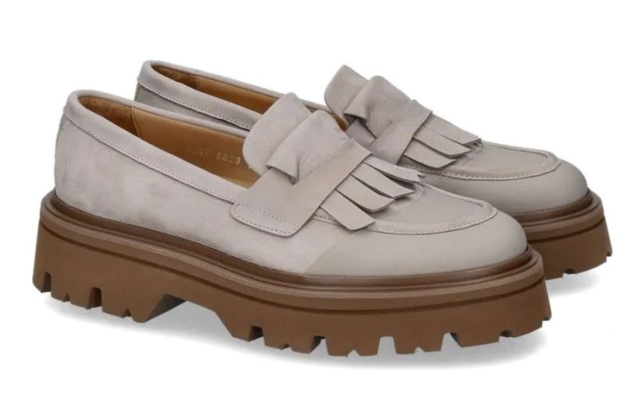 Damen Camerlengo Slipper | Camerlengo Loafer Gum Tortora -Morbidone Tortora