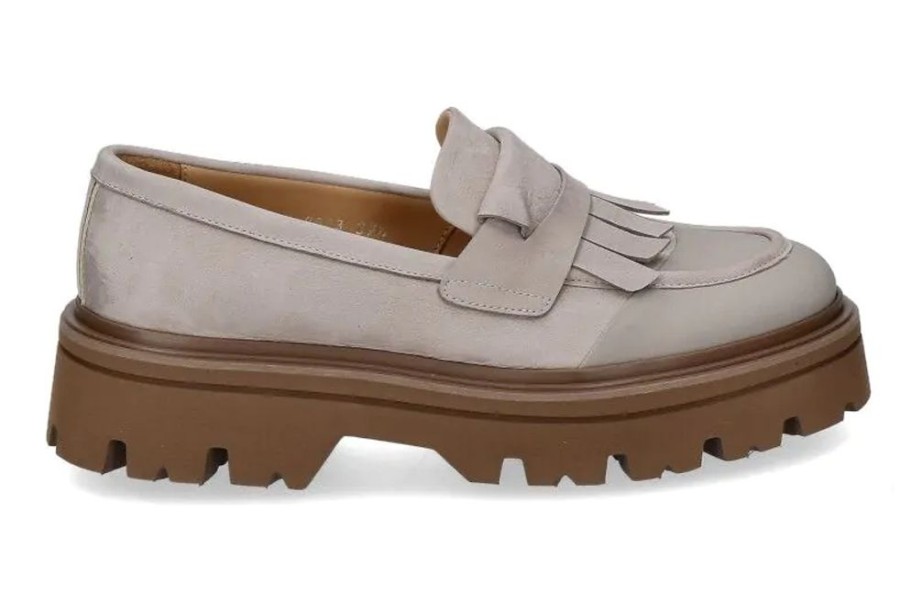 Damen Camerlengo Slipper | Camerlengo Loafer Gum Tortora -Morbidone Tortora