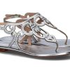 Damen Unu00fctzer Sandalen | Unu00Fctzer Sandale Deluxe Argento (41U00Bd)