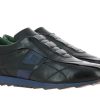 Herren Galizio Torresi Sneakers | Galizio Torresi Slipper Vegas Nero Indio Blu (41U00Bd)