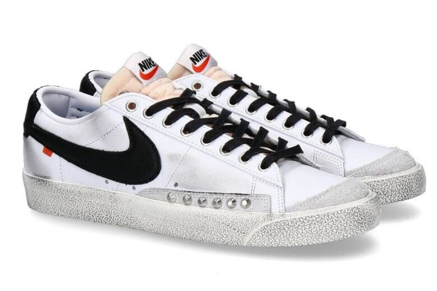 Herren Ballo Da Sola Sneakers | Nike Customized Sneaker Blazer Vintage Wht/Blk