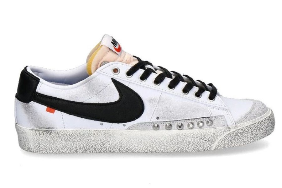 Herren Ballo Da Sola Sneakers | Nike Customized Sneaker Blazer Vintage Wht/Blk