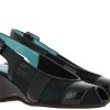 Damen Thierry Rabotin Sandalen | Thierry Rabotin Sandale Lackleder Mesh Cindy Nero