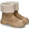 Damen Hogan Warmfutter | Hogan Boots Gefu00Fcttert H619 Crema Biscotto