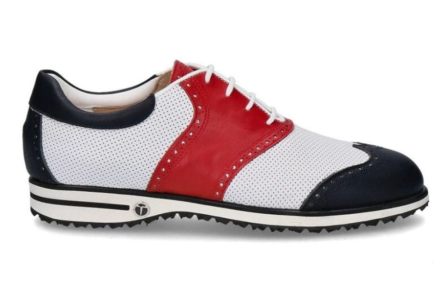 Damen Tee Golf Shoes Golfschuhe | Tee Golf Shoes Damen- Golfschuh Susy Blue Rosso Bianco