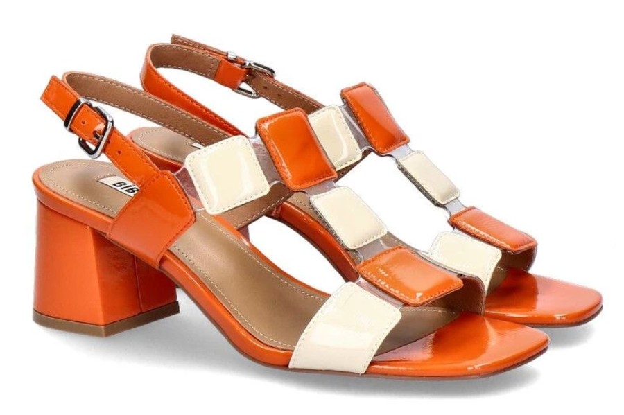 Damen Bibi Lou Sandalen | Bibi Lou Sandale Pia Vernice Orange