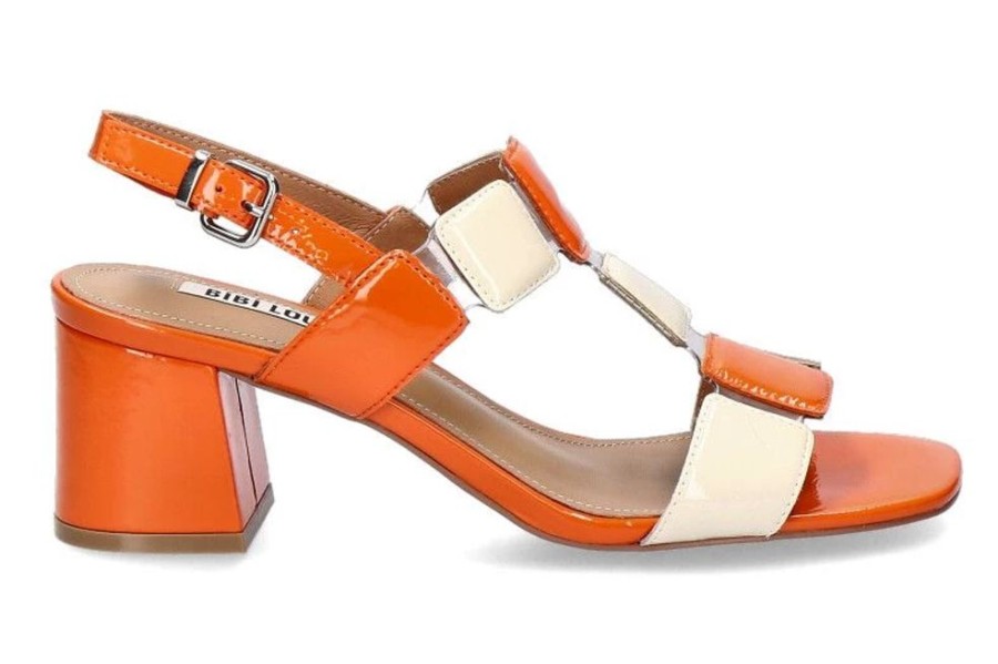 Damen Bibi Lou Sandalen | Bibi Lou Sandale Pia Vernice Orange