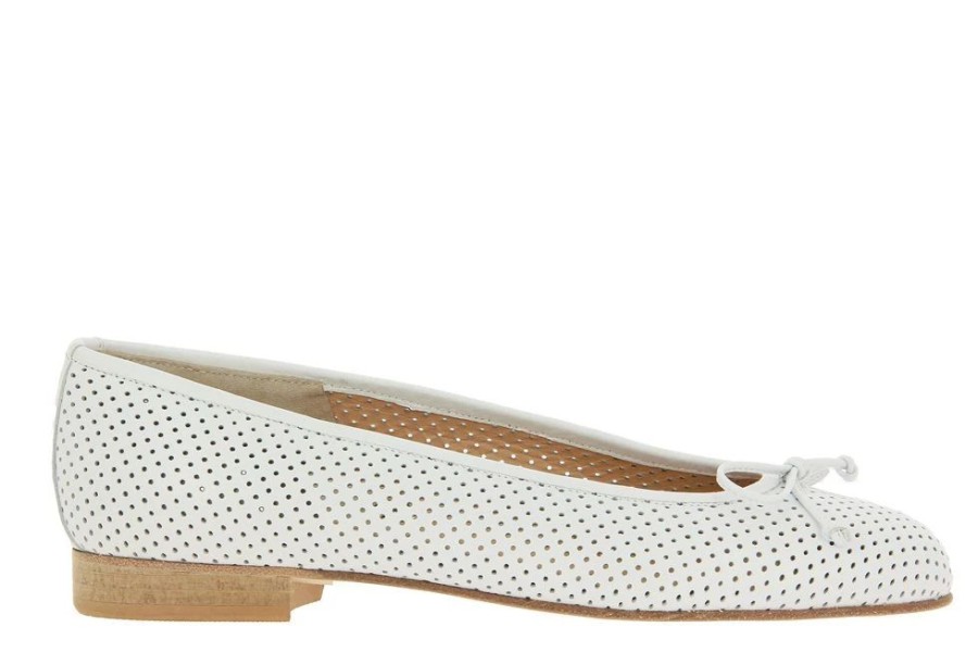 Damen ScarpaRossa Ballerinas | Scarparossa Ballerina Molly Nappa Bianco