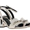 Damen Lola Cruz Sandalen | Lola Cruz Sandale Nappa Off White (40)