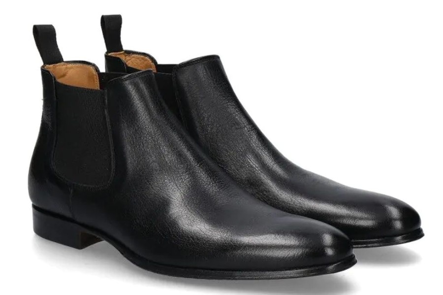 Herren Flecs Stiefeletten / Stiefel | Flecs Chelsea Boot Rimus Nero (40)