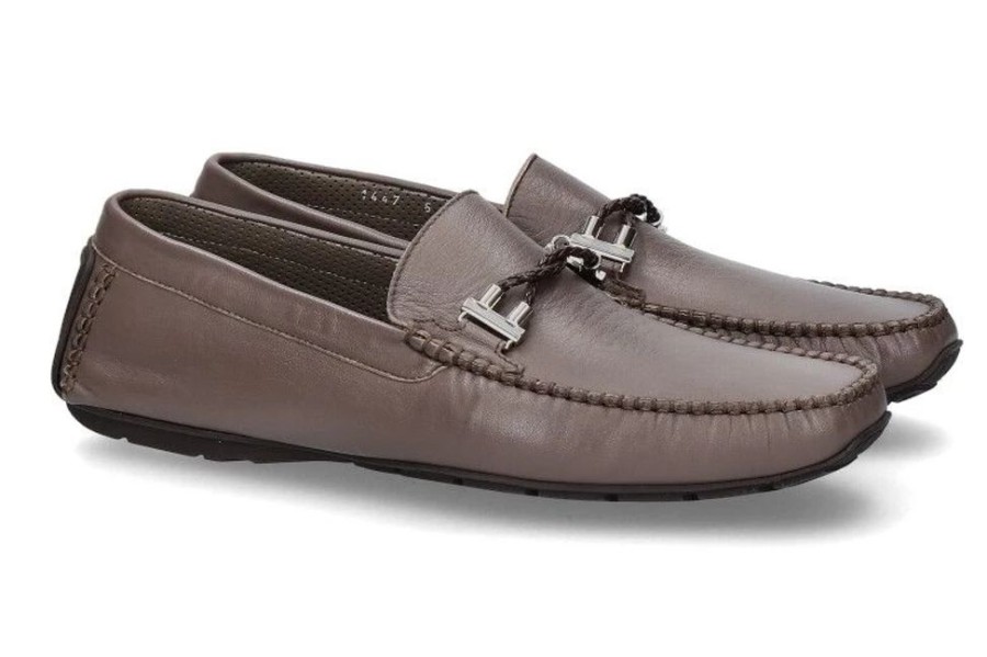 Herren Aldo Brue Mokassins | Aldo Bruu00E8 Mokassin Nappa Lux Nappa Leather Taupe