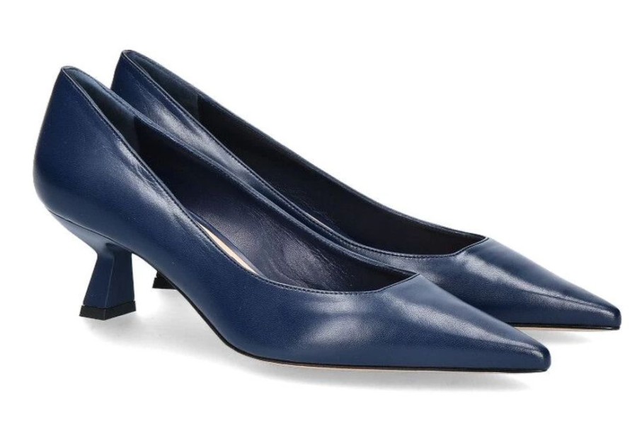 Damen Roberto Festa Pumps | Roberto Festa Pump Vicy Nappa Blu Navy