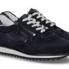 Damen Hassia Sneaker | Hassia Sneaker Porto H-Weite Samtziege Blue White