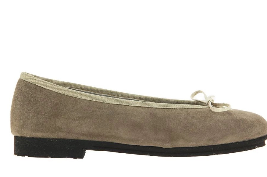 Damen Thierry Rabotin Ballerinas | Thierry Rabotin Ballerina Gefu00Fcttert Brunilde Camoscio Cane