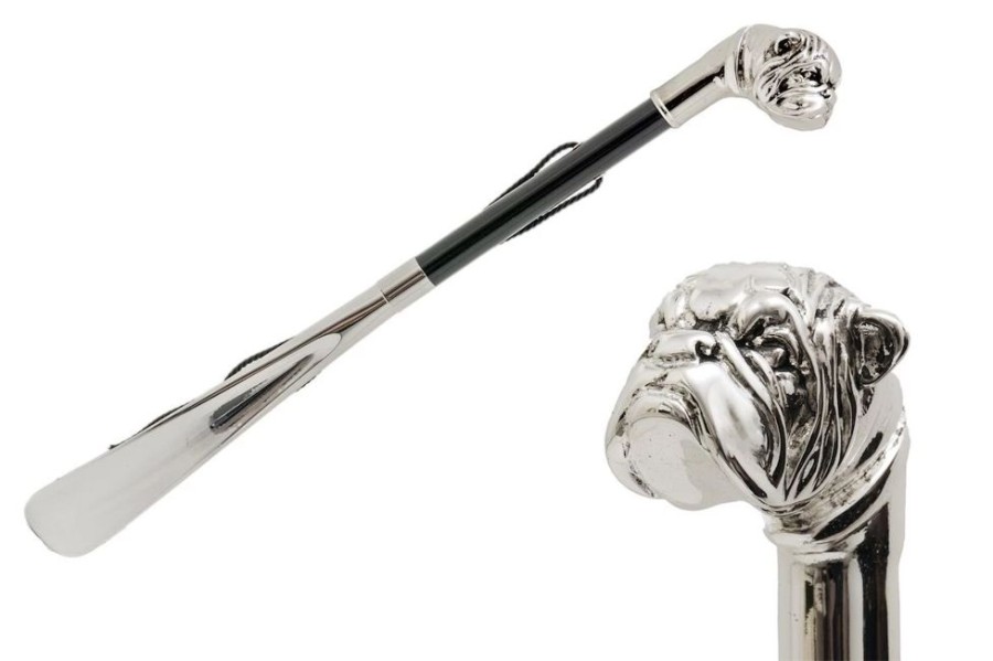 Herren Pasotti Schuhanzieher | Pasotti Schuhanzieher Bulldog Silver