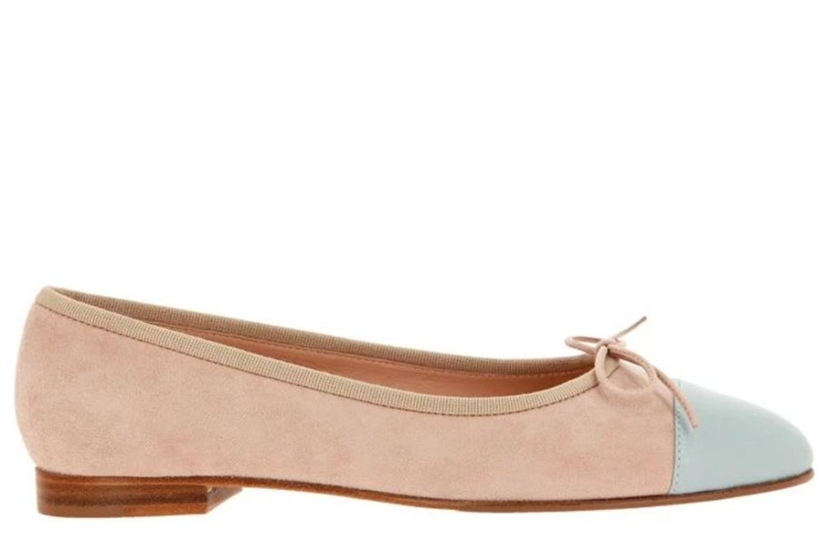 Damen Unu00fctzer Ballerinas | Unu00Fctzer Ballerina Nappa Rosebeige Avio