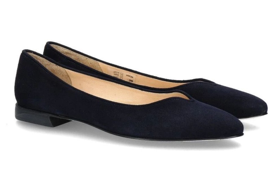 Damen Brunate Ballerinas | Brunate Ballerina Flex Camoscio Blu