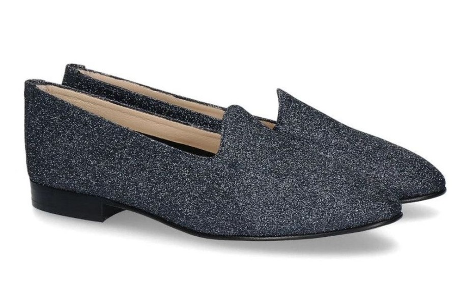 Damen ScarpaRossa Slipper | Scarparossa Slipper Benito Glitter Navy