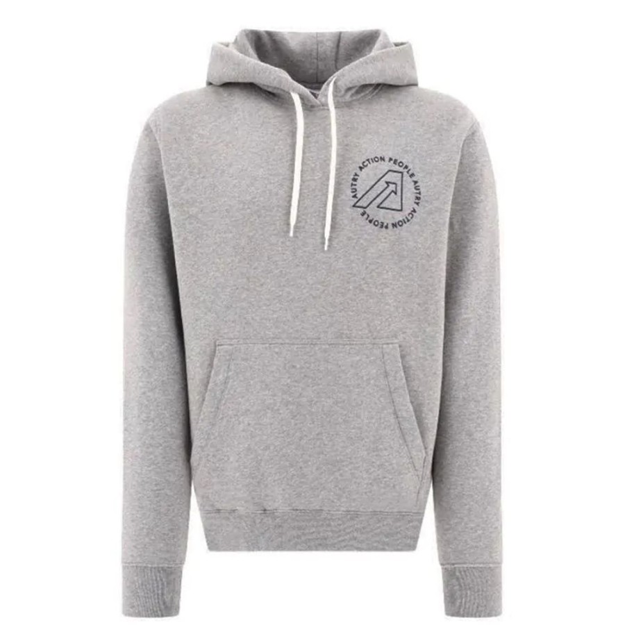 Herren Autry Pullover | Autry Herren-Hoodie Hoim-414M Grey