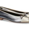 Damen Lorbac Ballerinas | Lorbac Ballerina Molly Laminato Acciaio