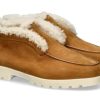 Damen Santoni Warmfutter | Santoni Desert Boot Gefu00Fcttert Lamb Velours- Braun