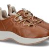 Damen Hogan Sneaker | Hogan Sneaker Allacciato Imbottito Cognac