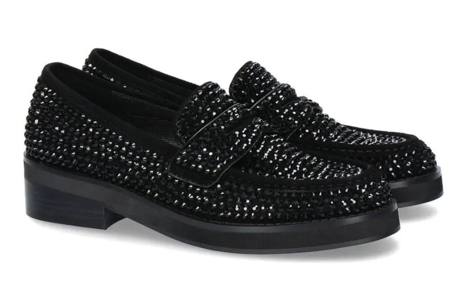 Damen Bibi Lou Slipper | Bibi Lou Loafer Jaya Negro- Schwarz