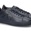 Herren Santoni Sneakers | Santoni Sneaker Nappa Darkblu